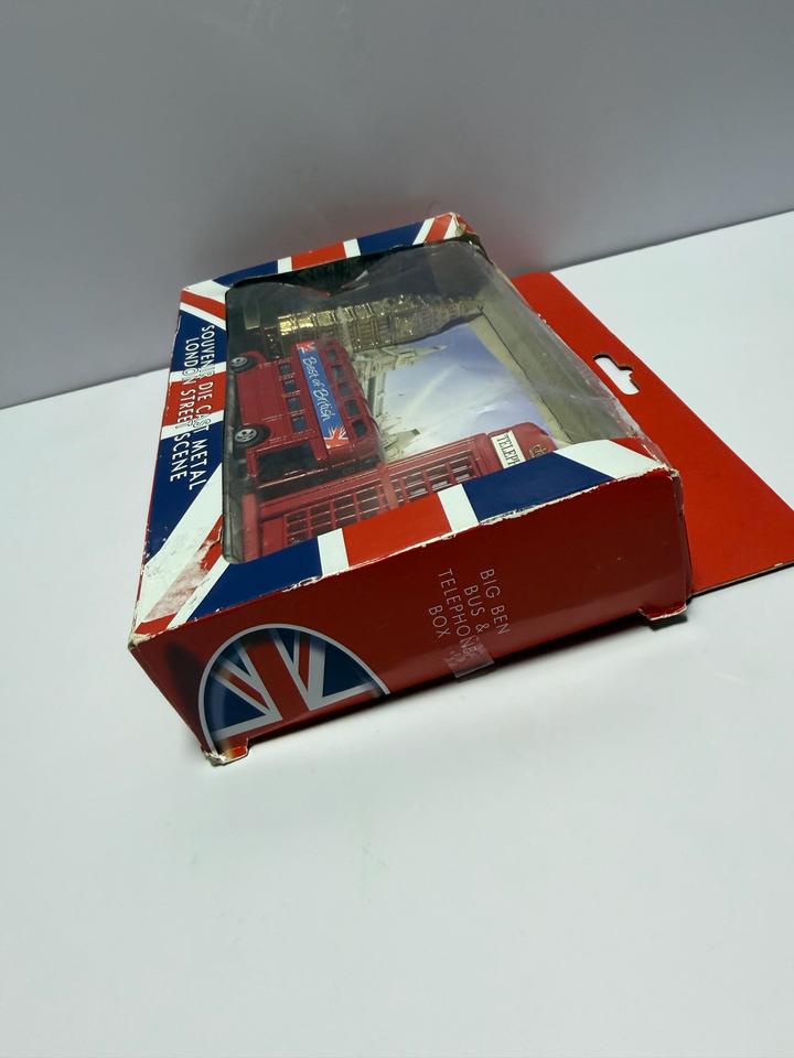 Сувенирный набор Лондон, металл (Big Ben, автобус, телефонная будка)