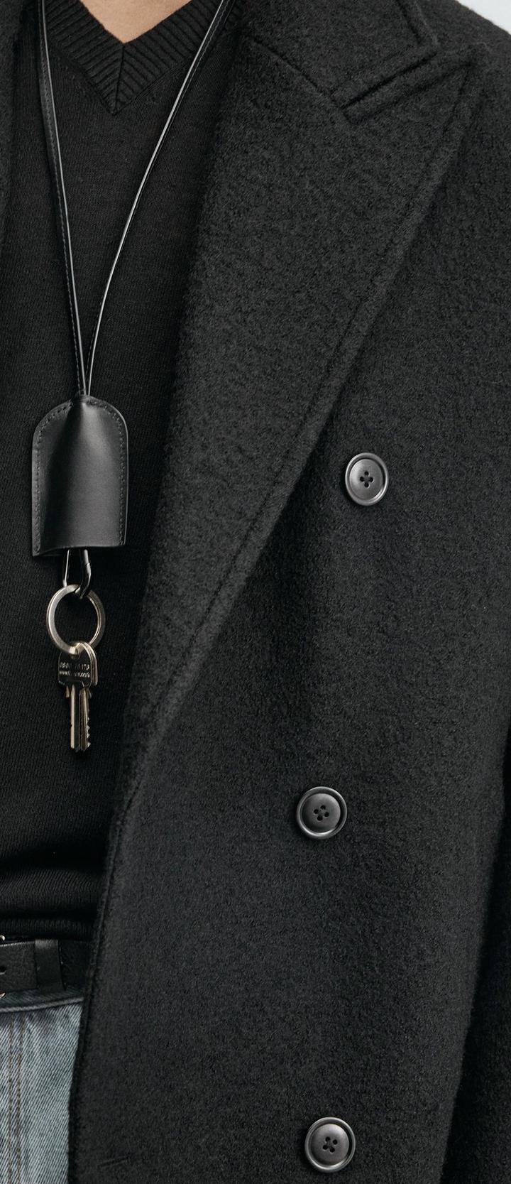 Пальто Zara 100% Шерстяное