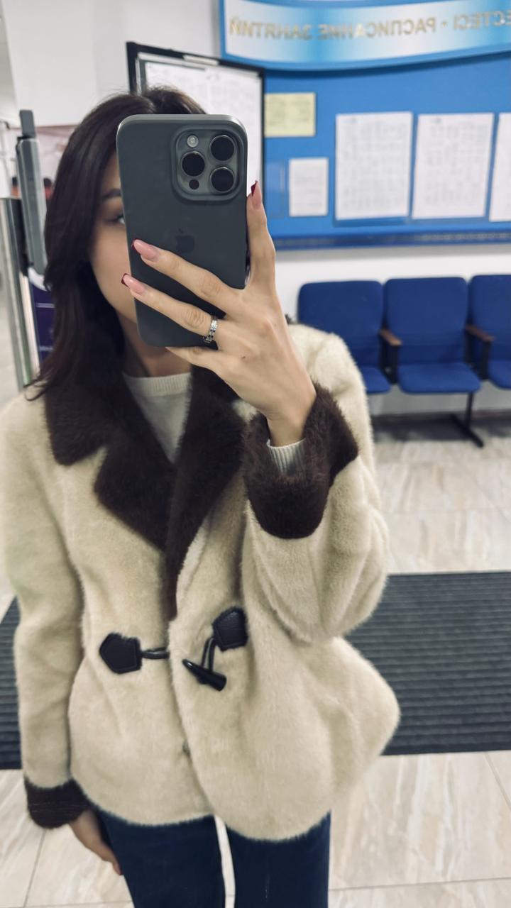 Эко шуба / искусственный мех / стильная / тёплая