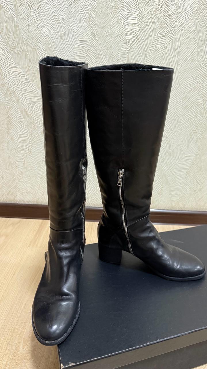 Сапоги бельгийского люксового бренда Dries Van Noten