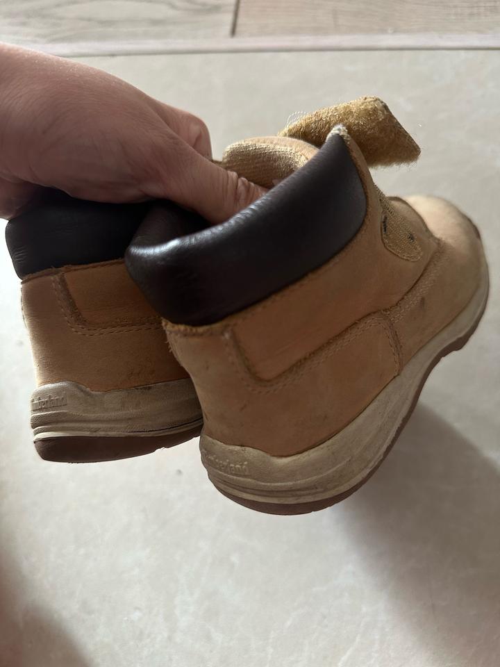 Ботинки Ecco, Timberland натуральная кожа