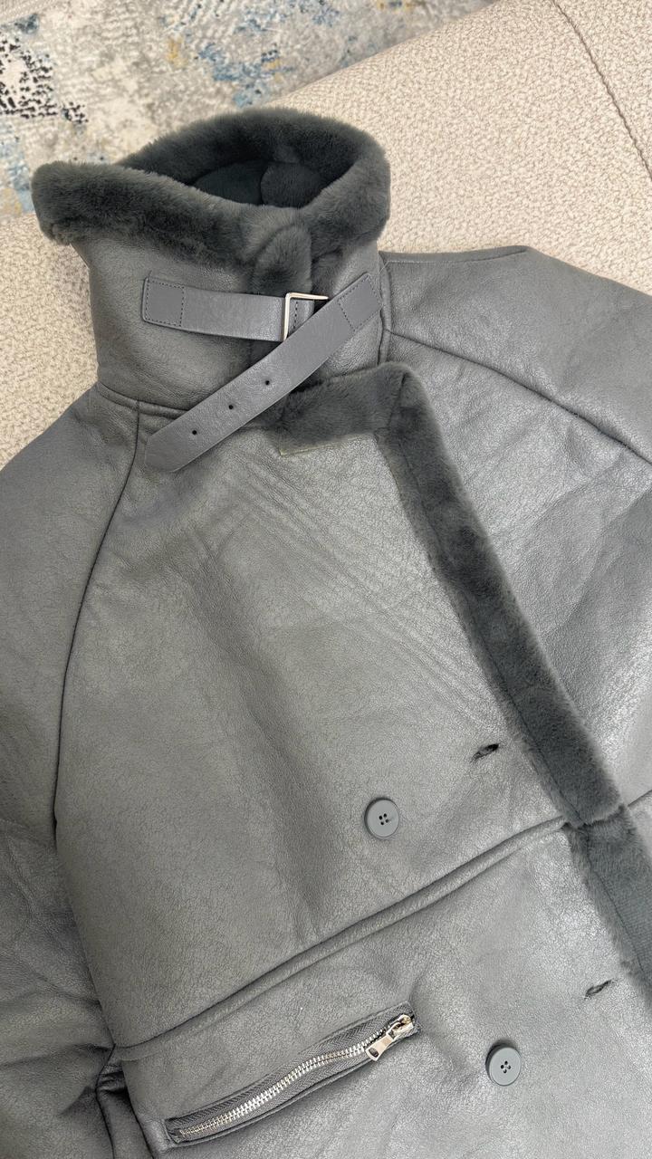 Дубленка эко мех.