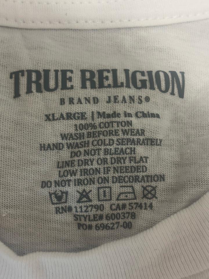 оригинал футболка True Religion со стразами