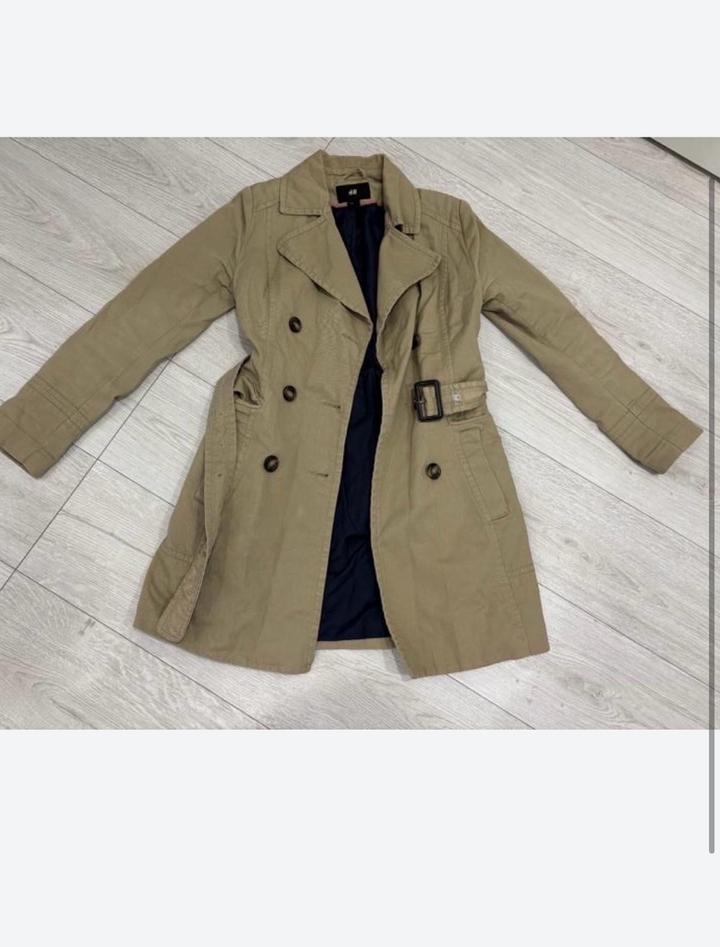 Тренч укороченный H&M XS