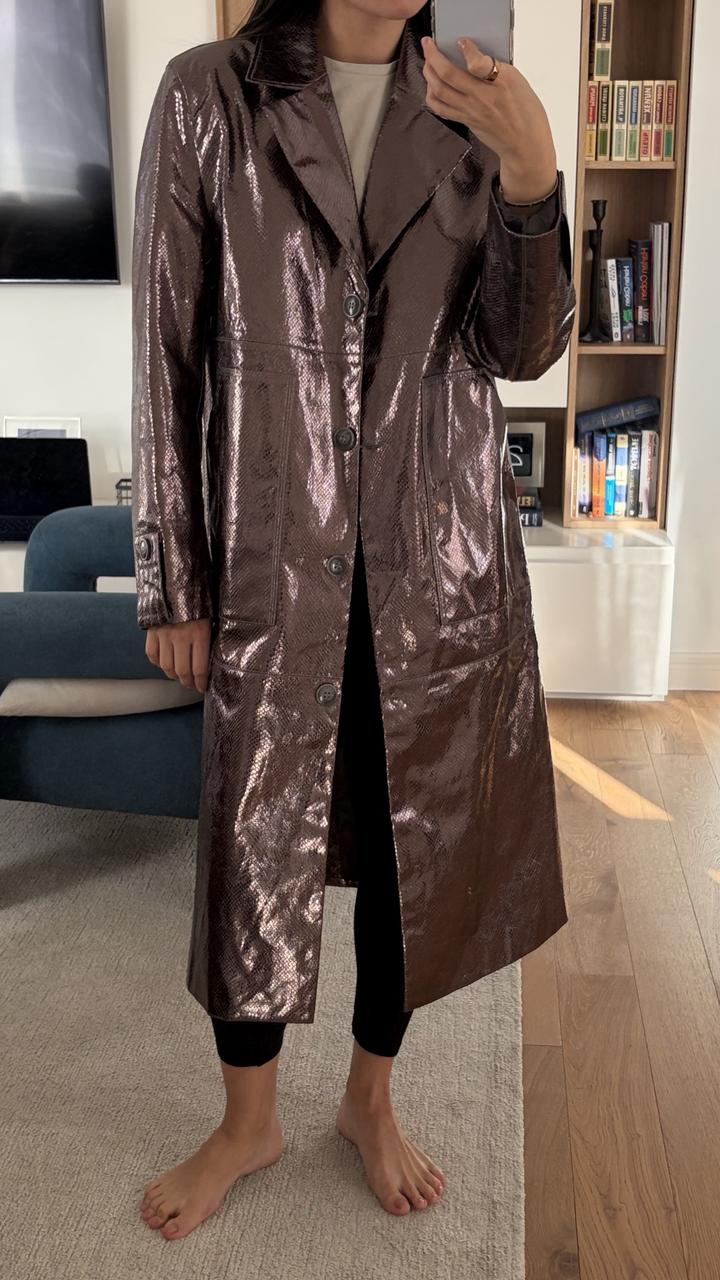 Металлическое пальто Hosbjerg