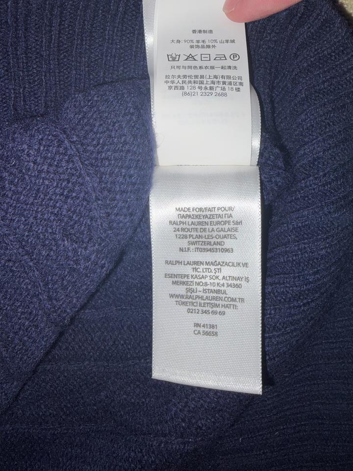 Polo by Ralph Lauren кашемировый свитер