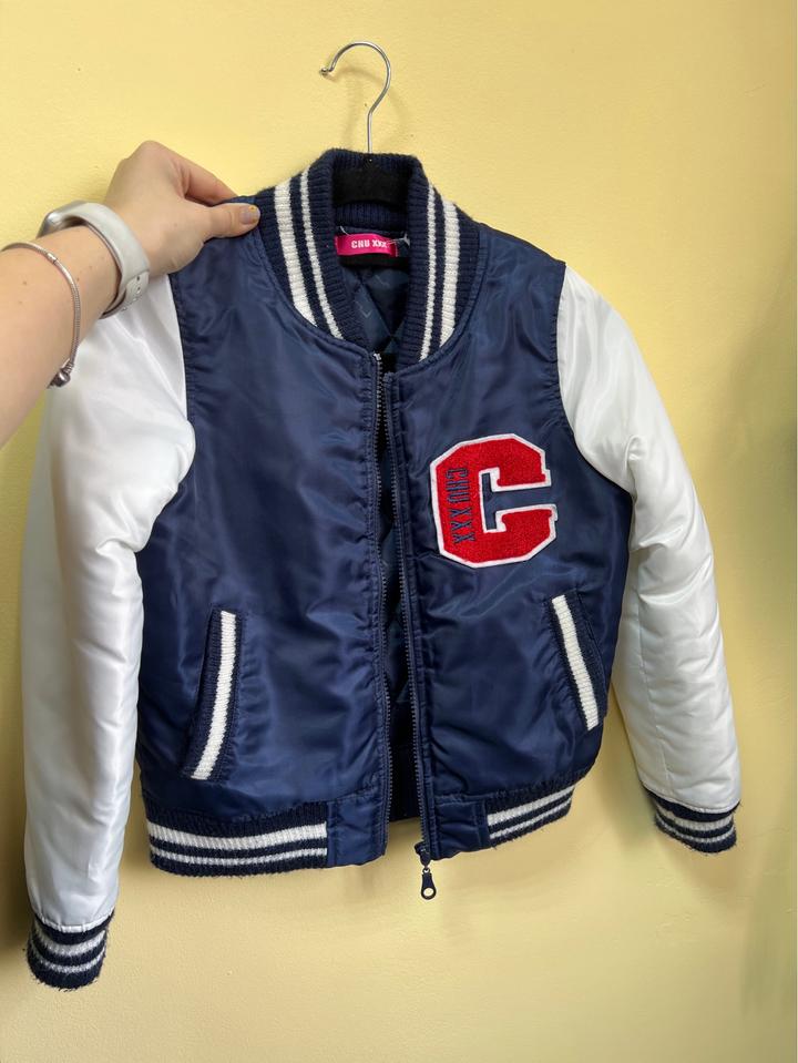 Бомбер теплый