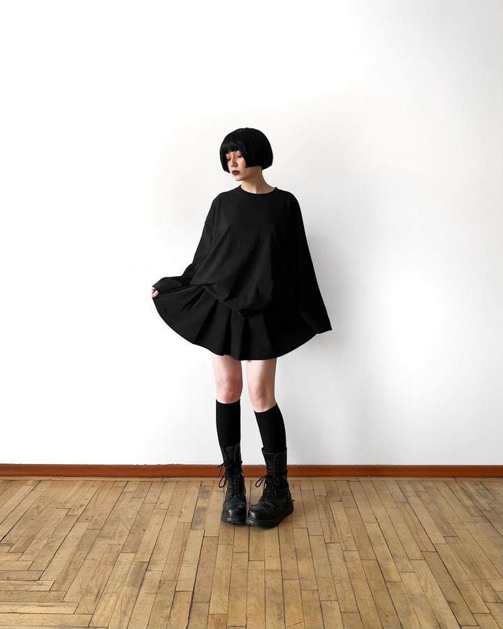 базовая черная юбка s.aix