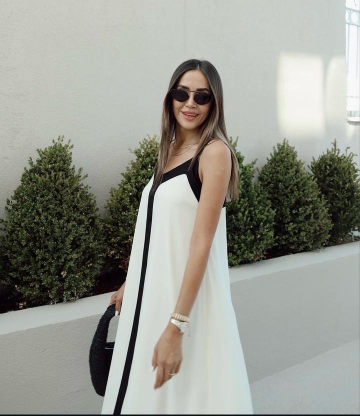 Платье из натурального хлопка в стиле Massimo Dutti