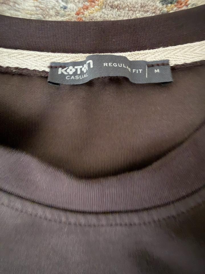 Коричневый свитшот