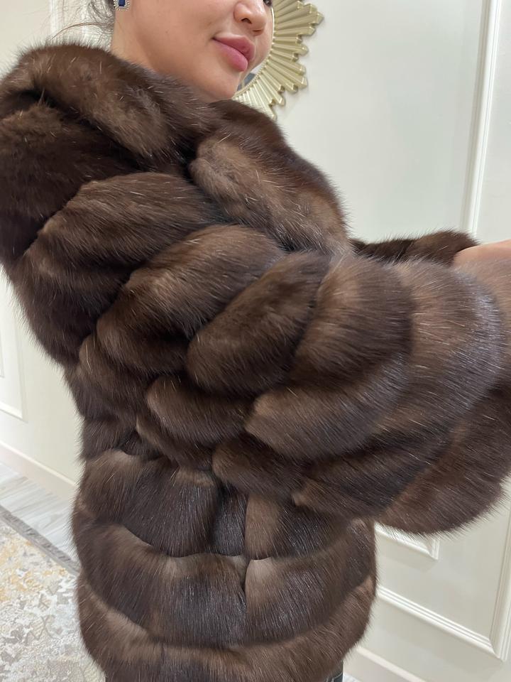 Соболь шуба натуральная