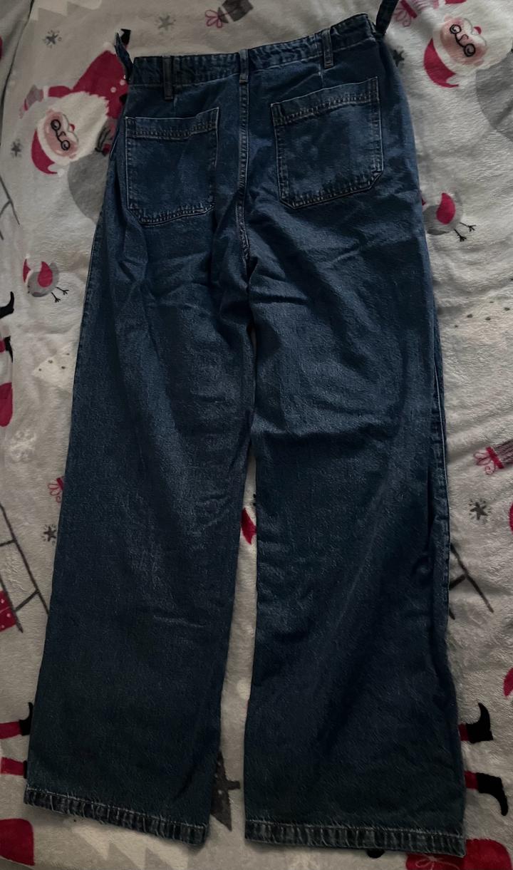 Джинсы wide leg Pull and Bear