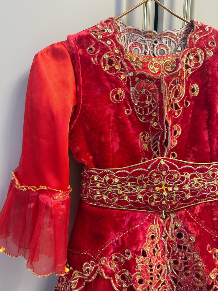 Национальное платье для девочки 4-6 лет