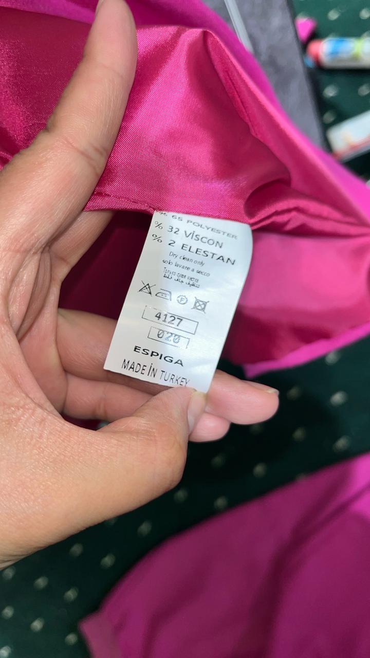 Турецкая двойка с сочным малиновом оттенке