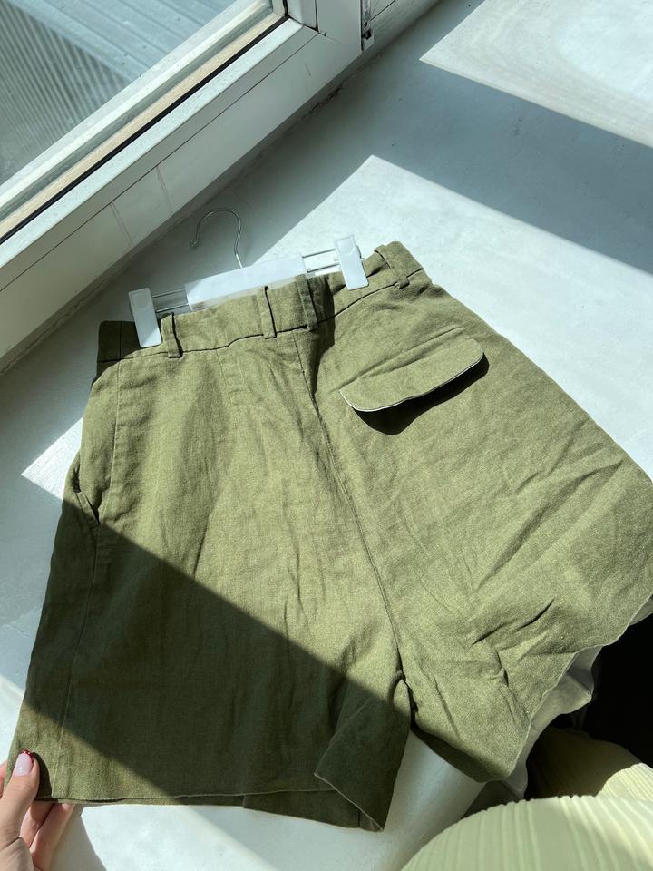 Шорты лен Zara