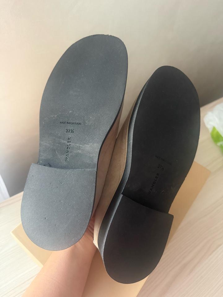 Меховые мюли Wandler