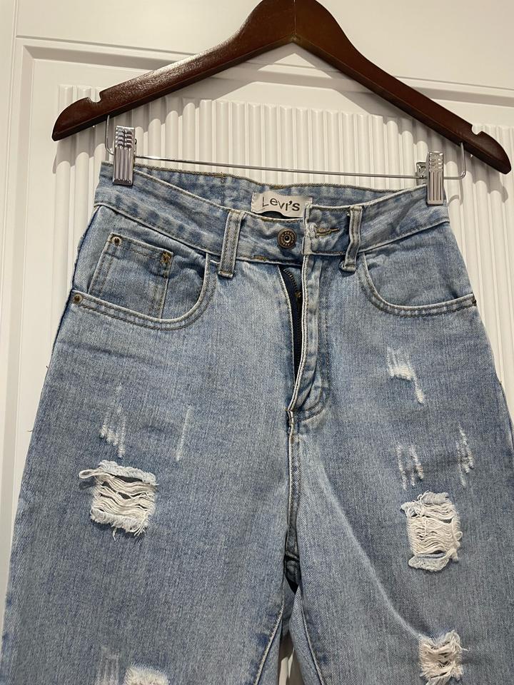 Джинсы летние с равнинами