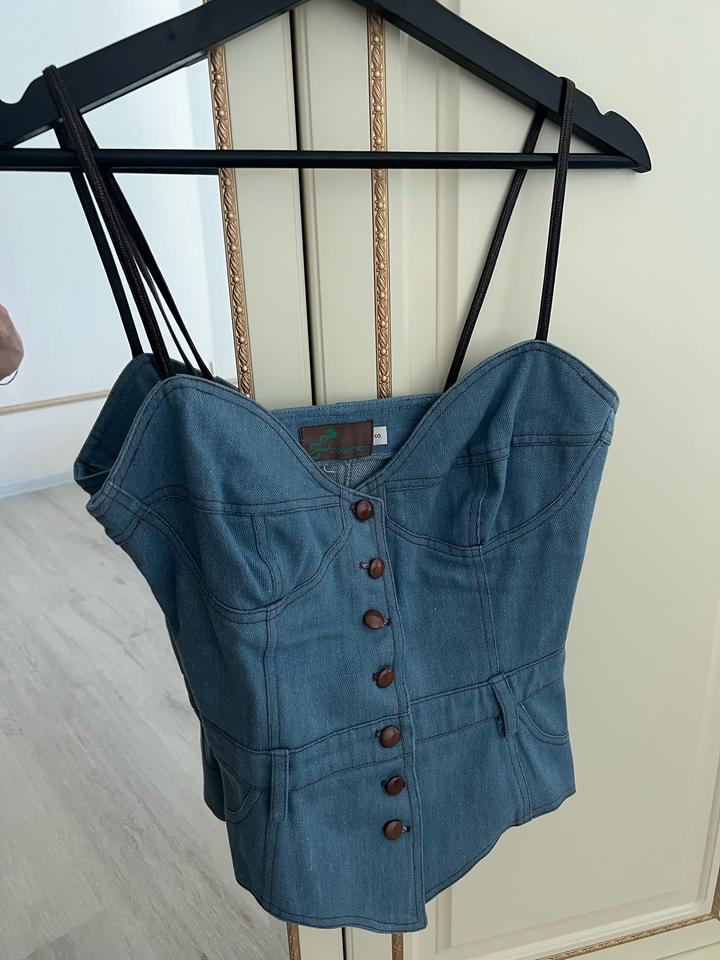 Топ джинсовый ZZ Colection