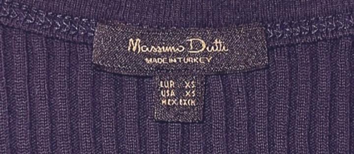 Майка в рубчик Massimo Dutti