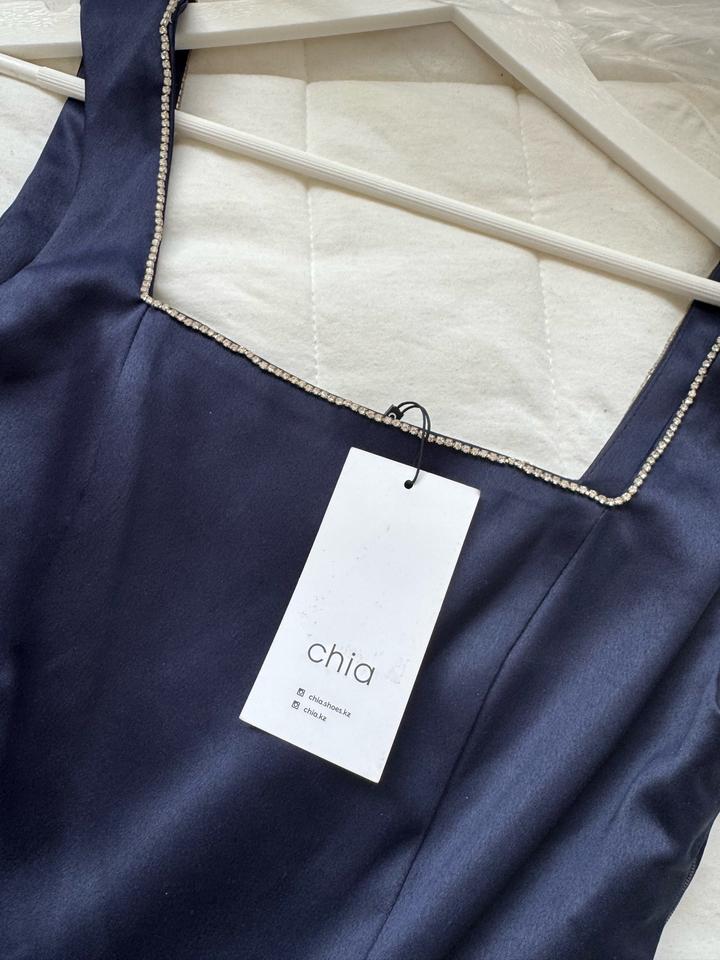 Синее платье Chia