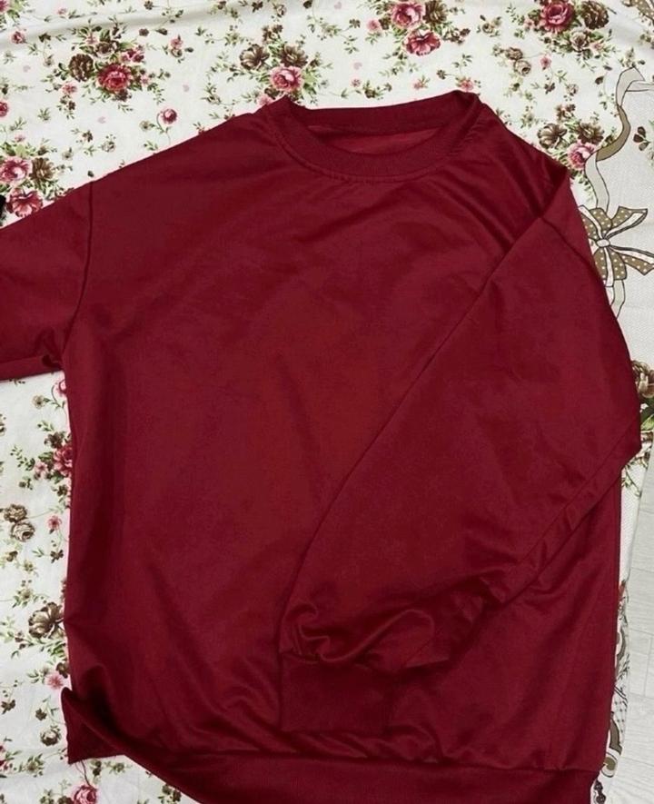 Свитшот бордовый