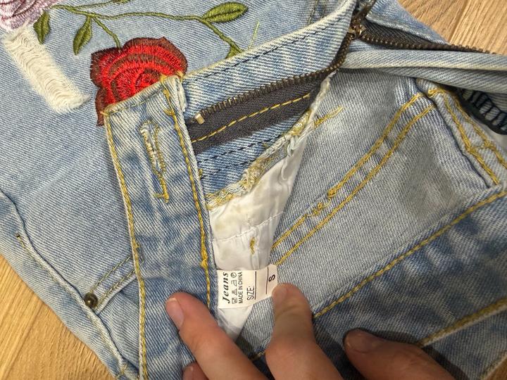 Шорты джинсовые