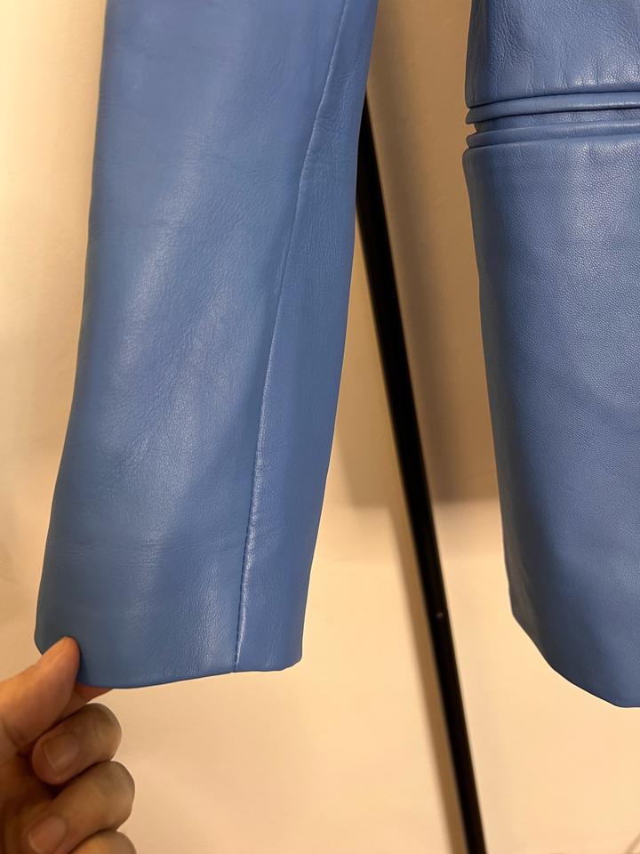 Пиджак натуральная кожа