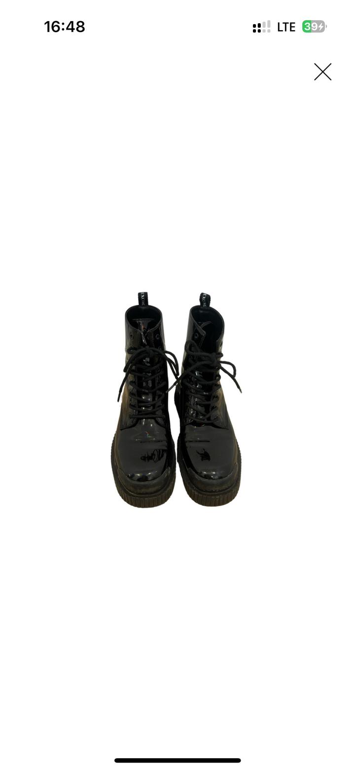 Ботинки черные