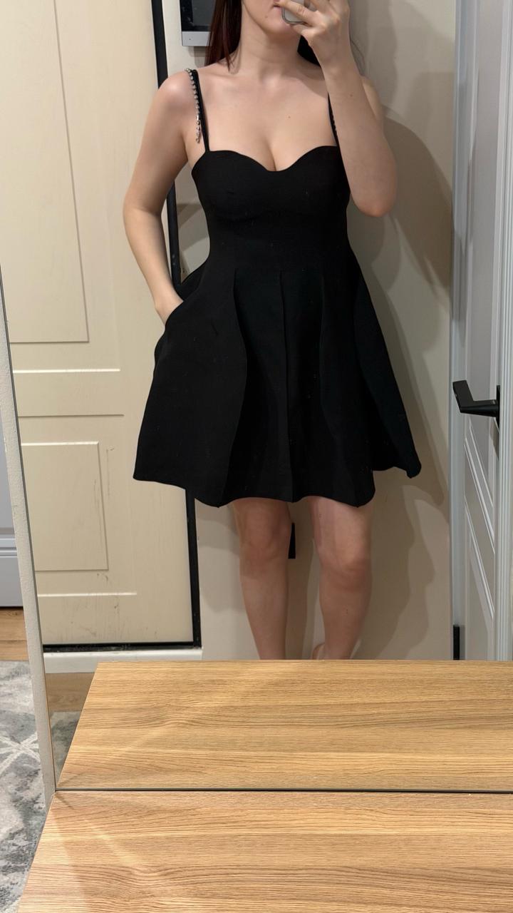 Платье черное Pudra