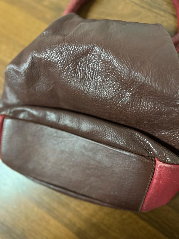 Винтажная кожаная сумка