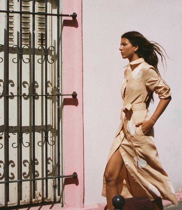 Платье рубашка ZARA