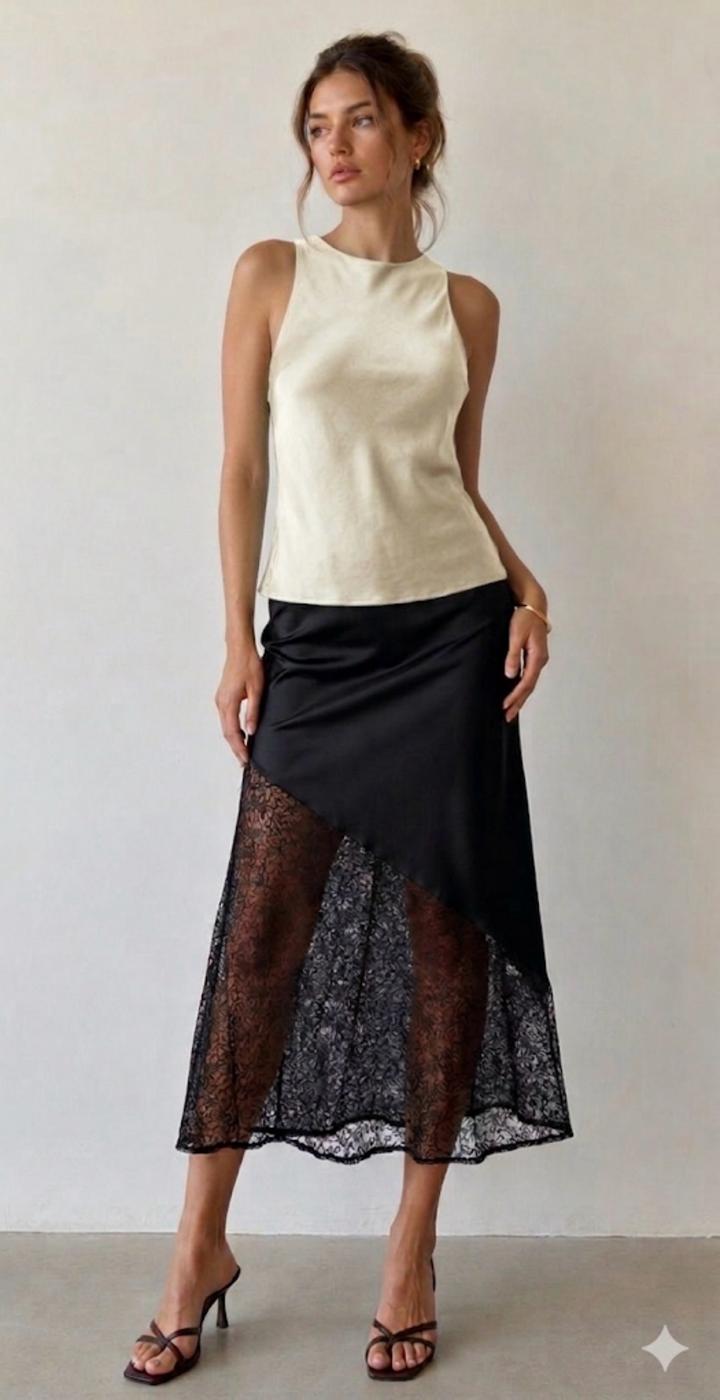 Кружевная юбка Zara