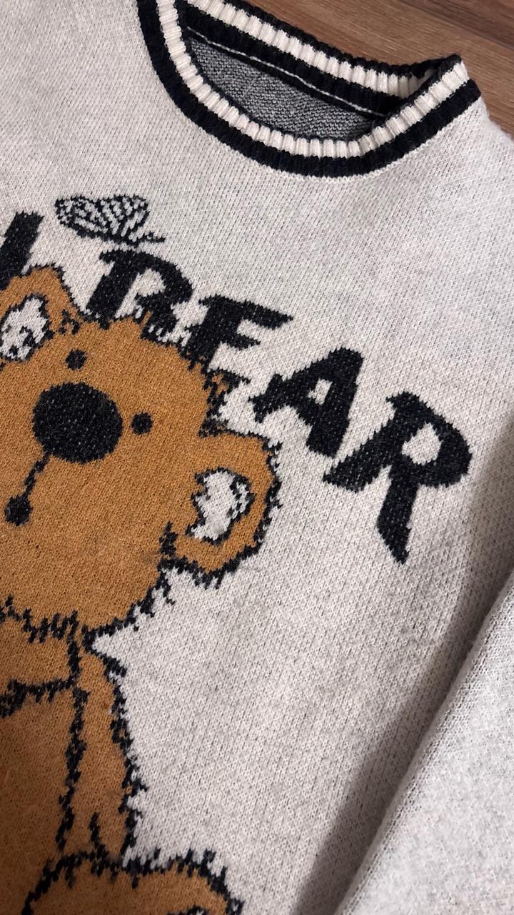 свитер мишка