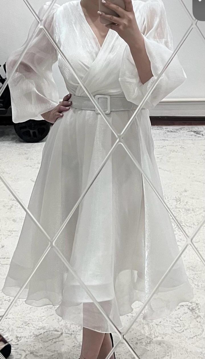 Платье белое