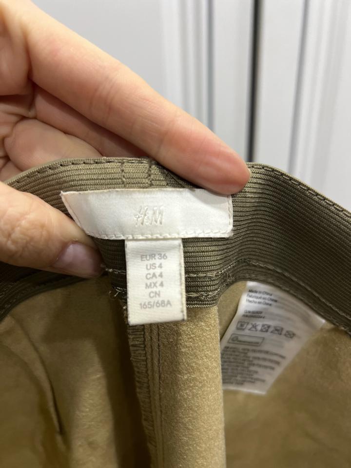 Кожаные лосины H&M р-р 36