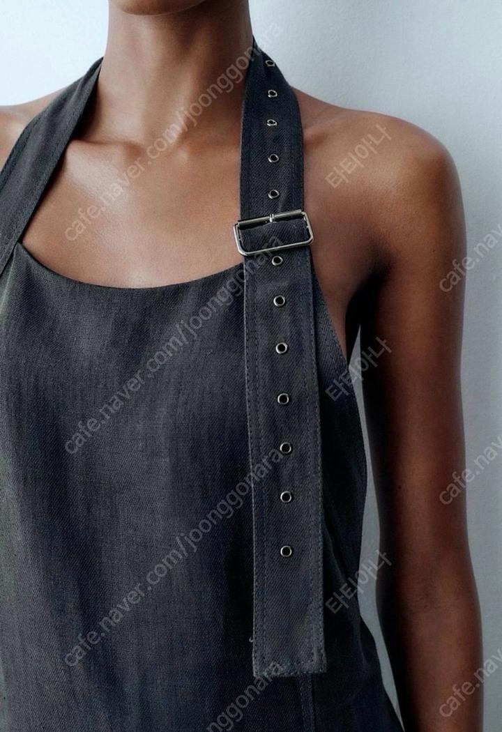 Льняное платье ZARA