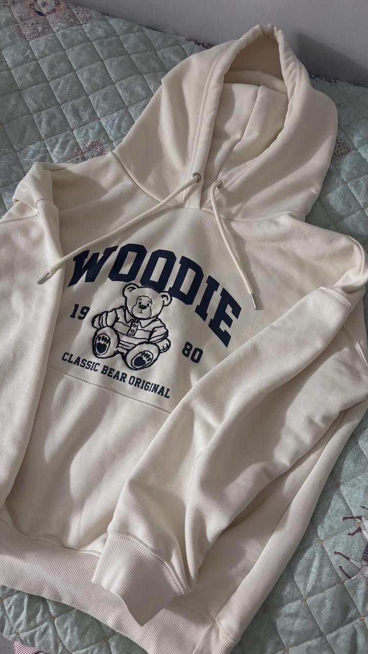 толстовка бежевая из кореи