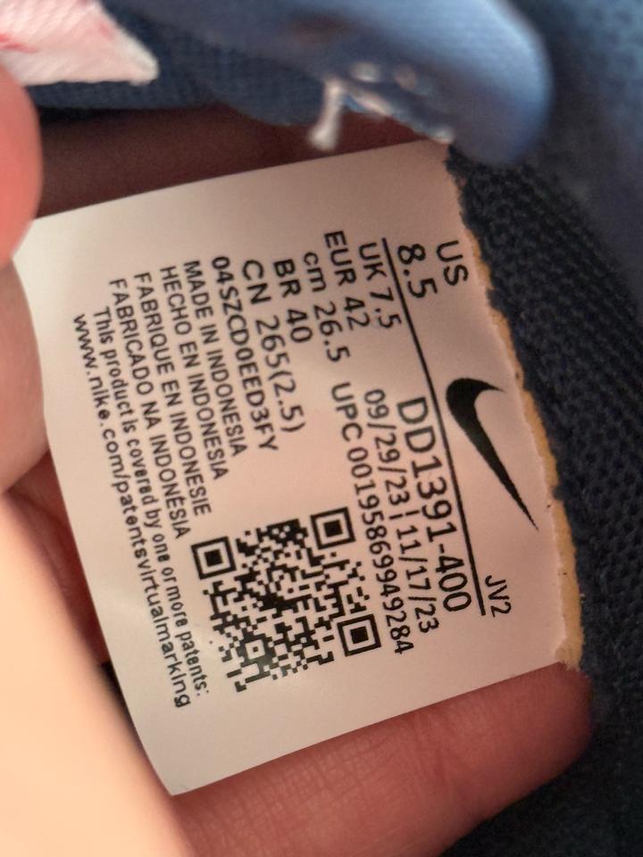 Кроссовки Nike Dunk Low Retro, Valerian blue