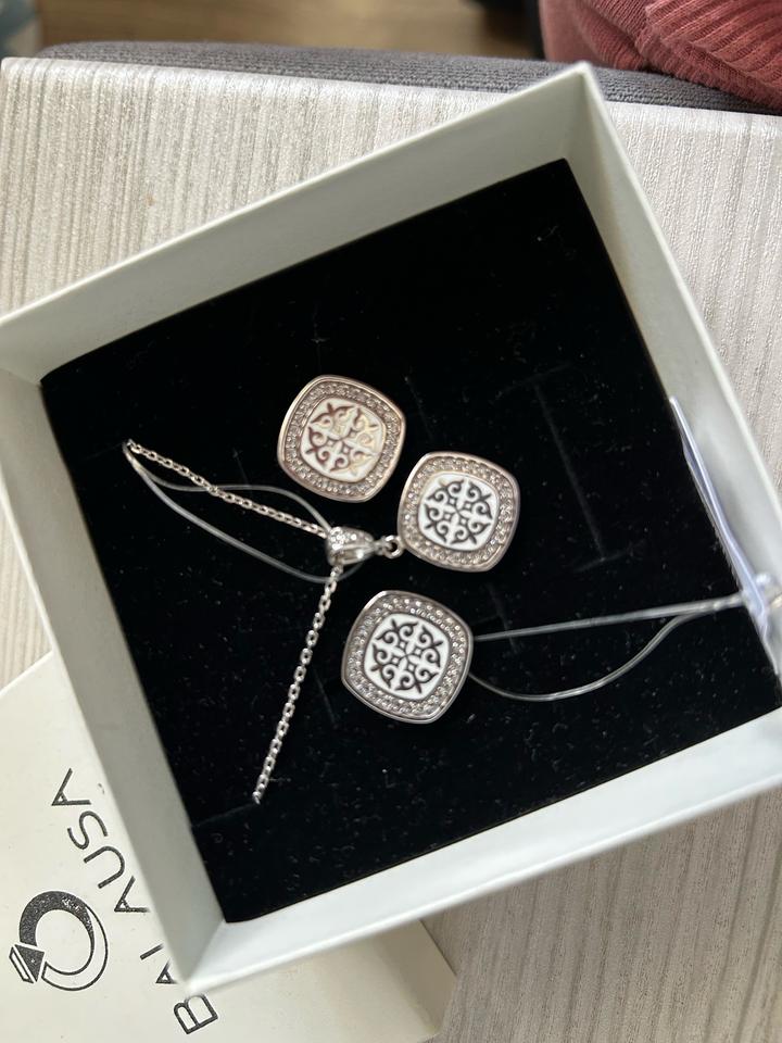 Серебреный набор Balausa jewelry