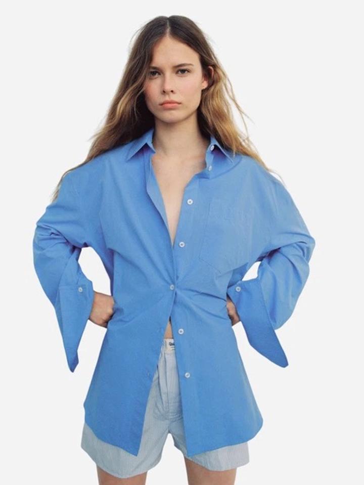 Рубашка Zara Оверсайз Новая