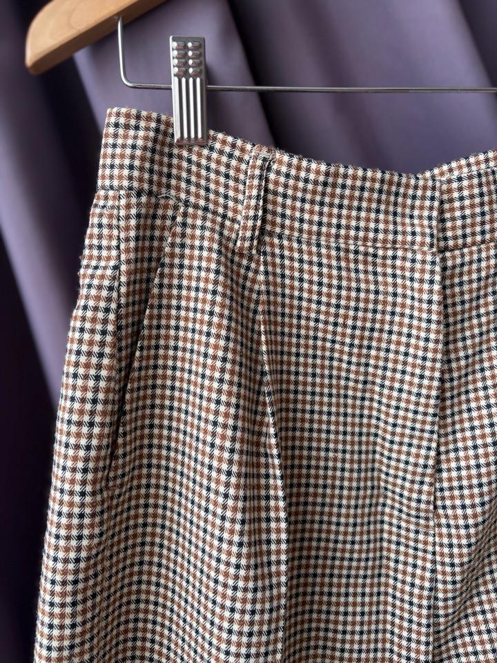 Брюки в клетку