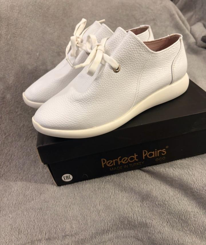 Новые кожаные кеды