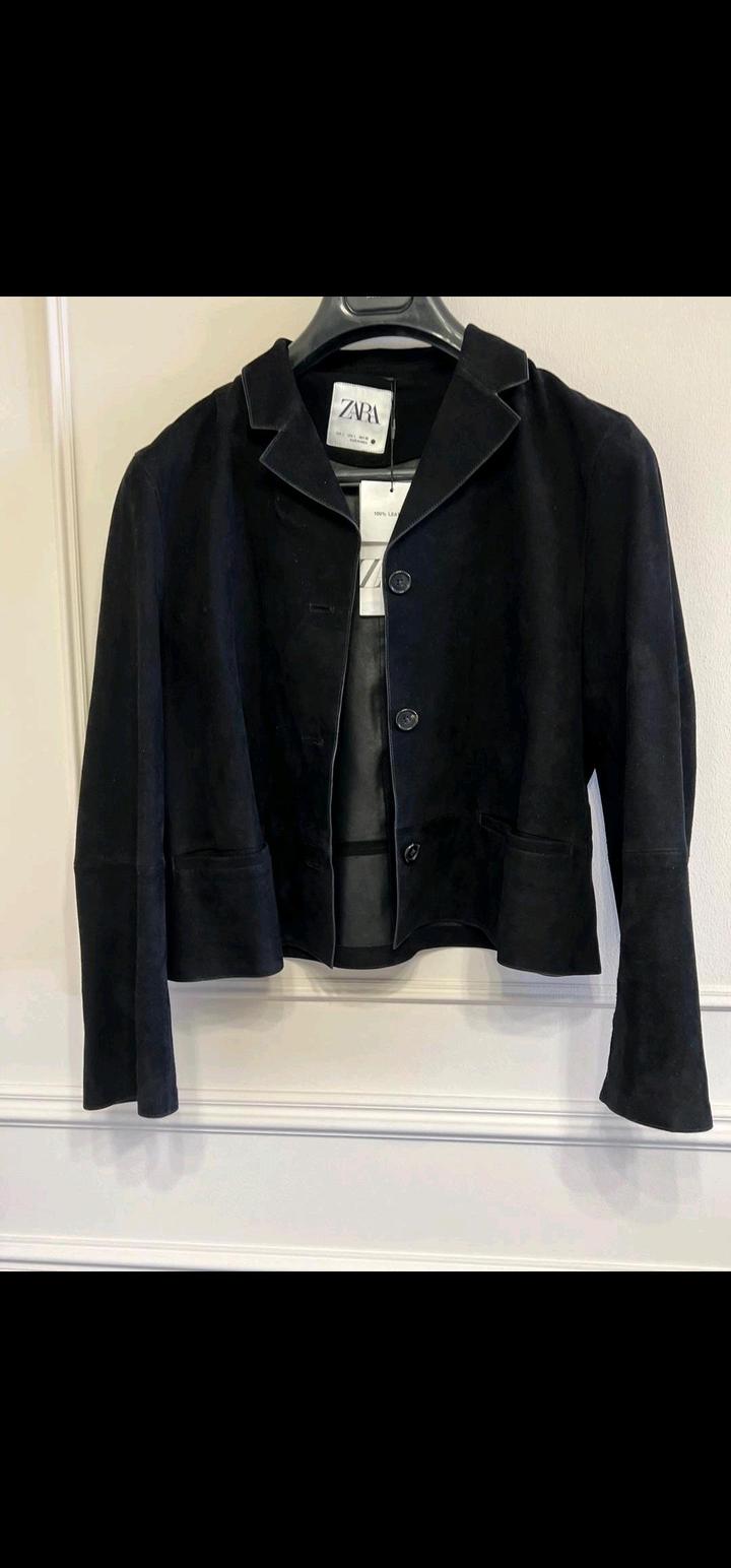 Кожаная куртка Zara