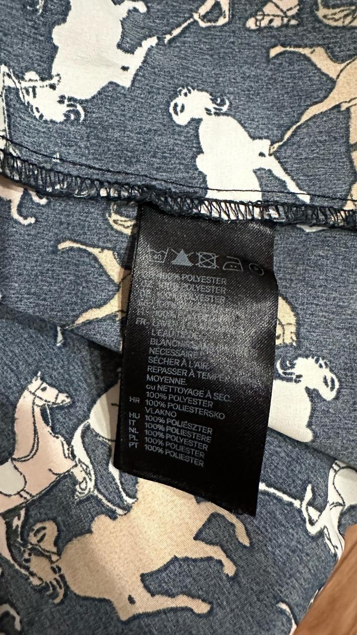 Рубашка H&M с принтом лошадей