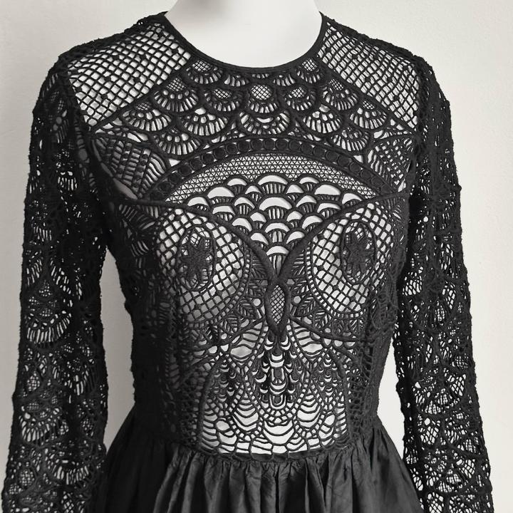 RED Valentino ОРИГИНАЛЬНОЕ готическое платье