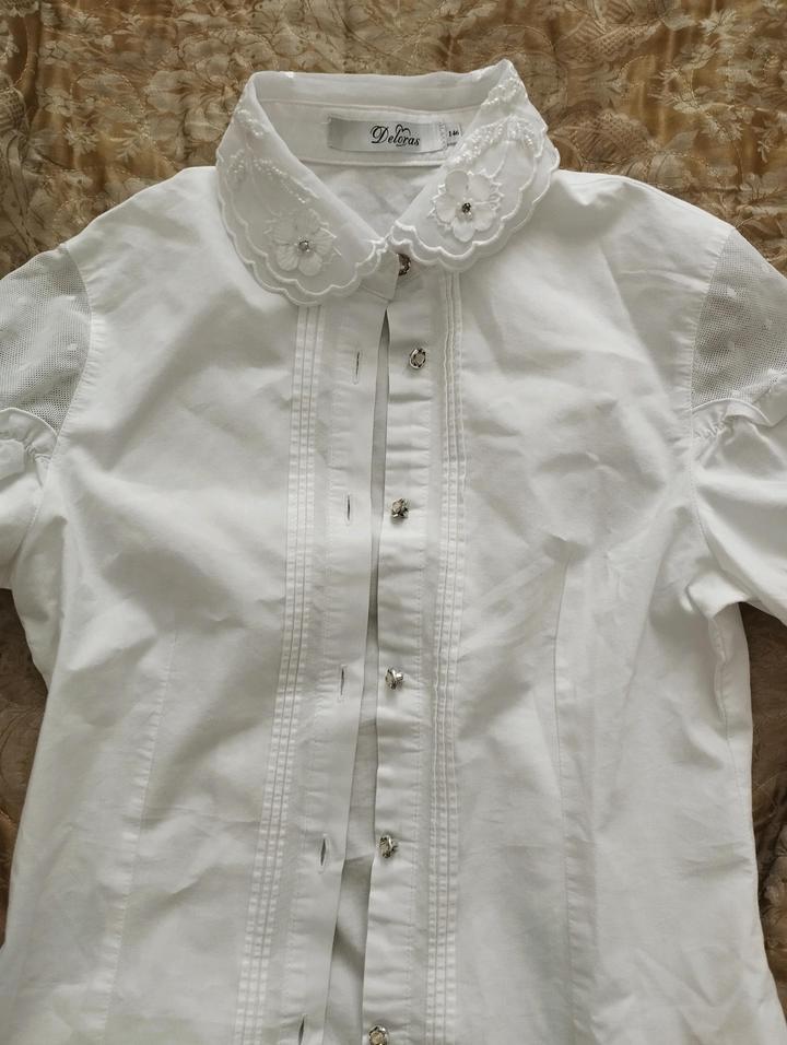 Детские школьные блузки