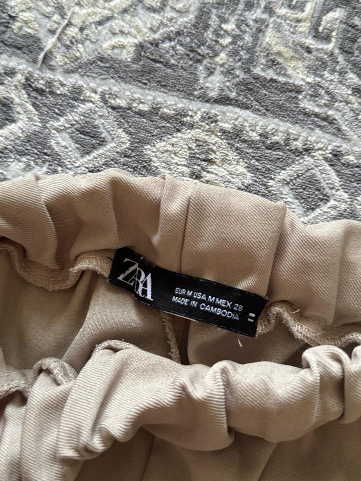 Брюки клёш свободные Zara