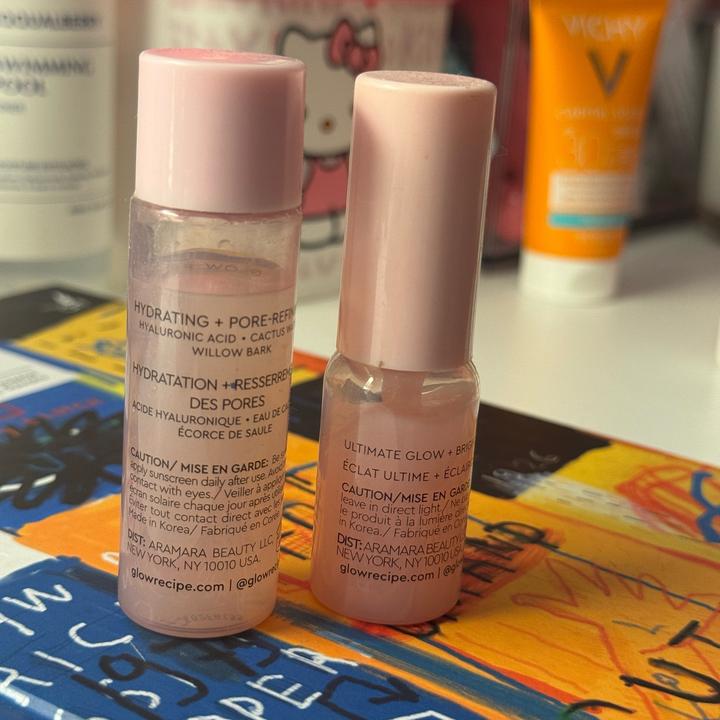 Glow Recipe watermelon toner Pha bha serum