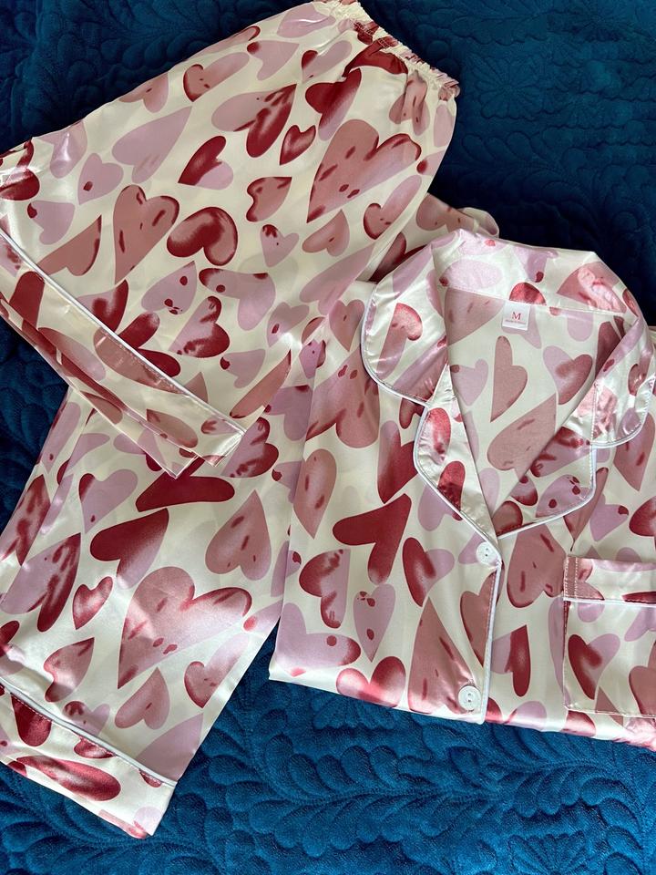 Атласная домашняя одежда 3 в1