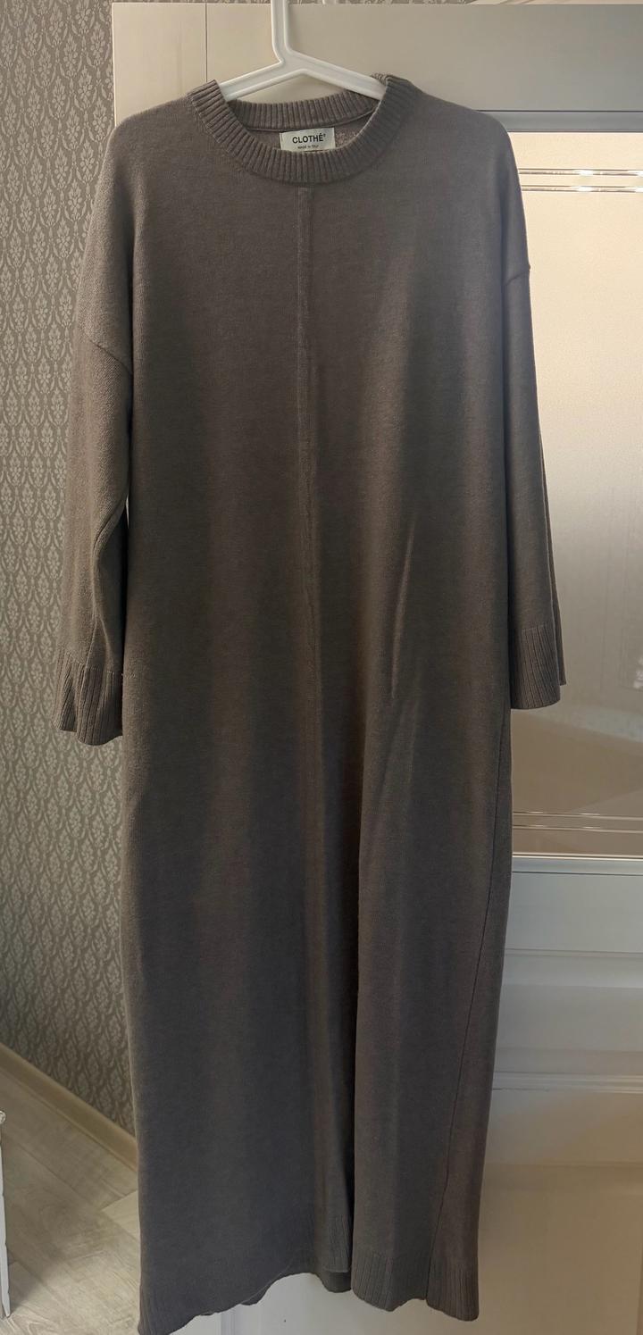 Clothe платье макси кашемировое